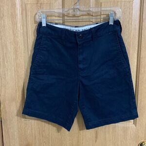 American Eagle Slim Workwear Shorts AE Flex Men's Size 26 Blue